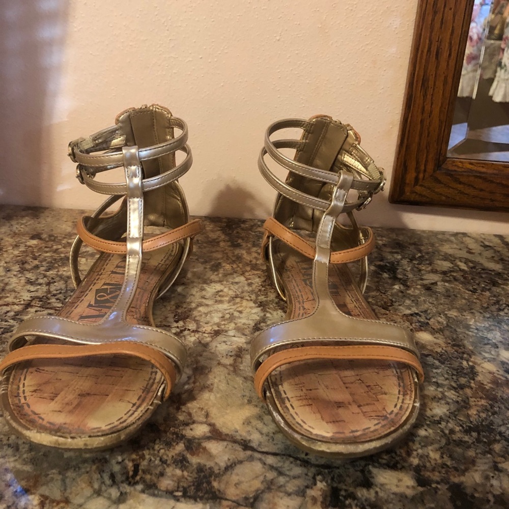Sam & Libby Target Sandals Size 6 & 1/2